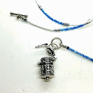 21.5 inch toggle bracelet w/prayer box charm